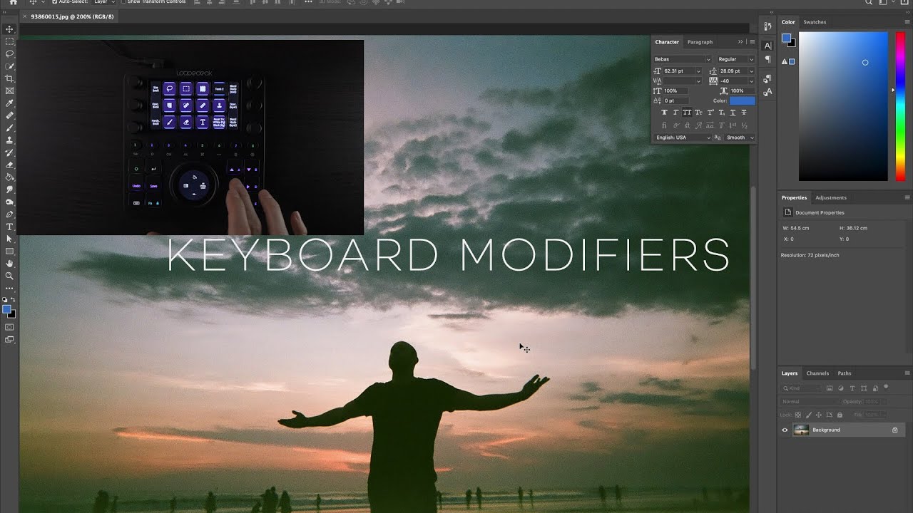 Keyboard Modifiers Mode - Loupedeck CT - YouTube