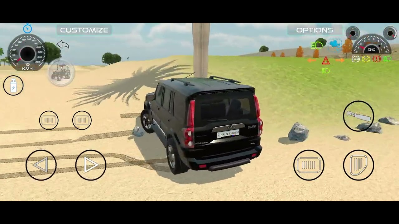 Aaj Scorpio chalai aur bahut maze kiye, top speed bhi check ki! 😜