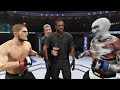 Khabib vs. Fenfir Greyback - EA Sports UFC 2 - Champion Fight