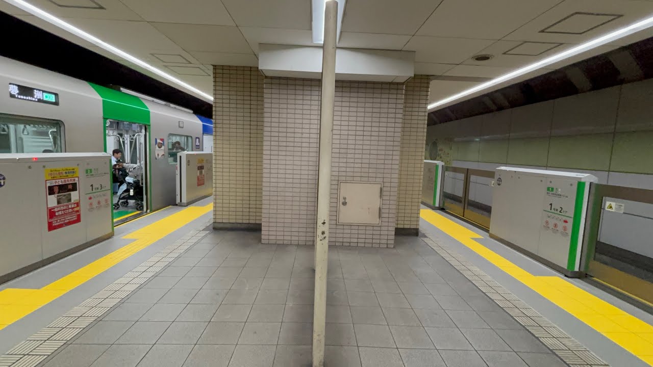 中央線緑橋駅で床仕上げ工事が完了！万博期間中の増発ダイヤの様子も観察！