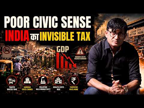 Poor Civic Sense का Invisible Tax: India इसकी कितनी कीमत चुका रहा है? Ravi Sinha #civicsense