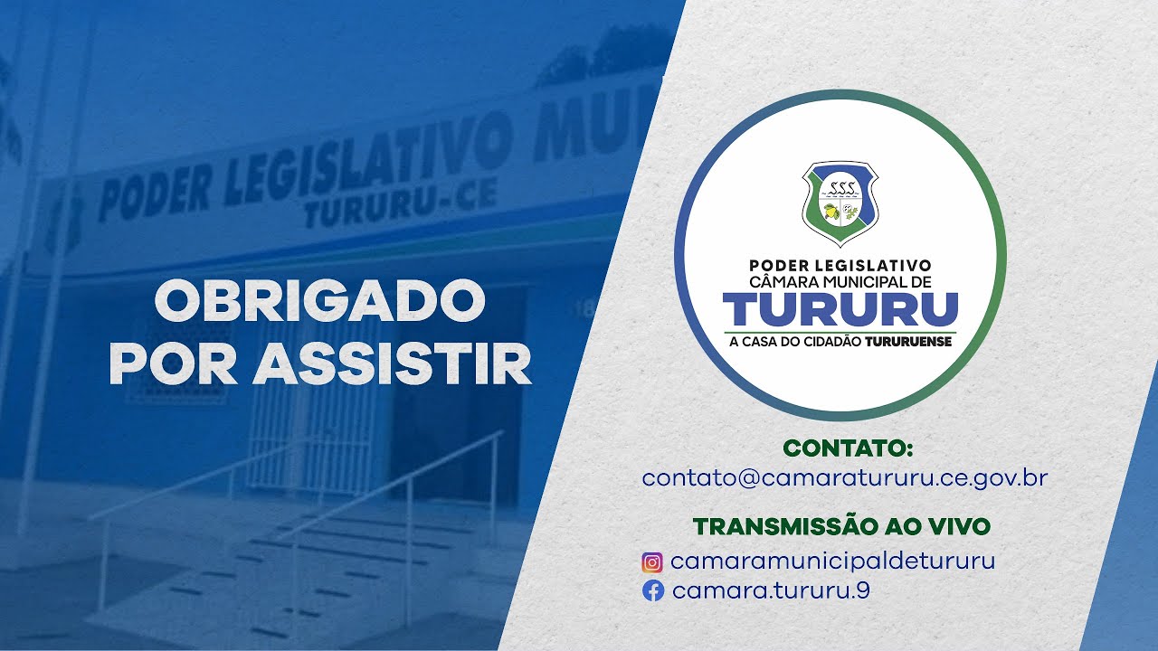 22ª Sessão Extraordinária, para discursão e votação dos pareceres e discursão e votação.
