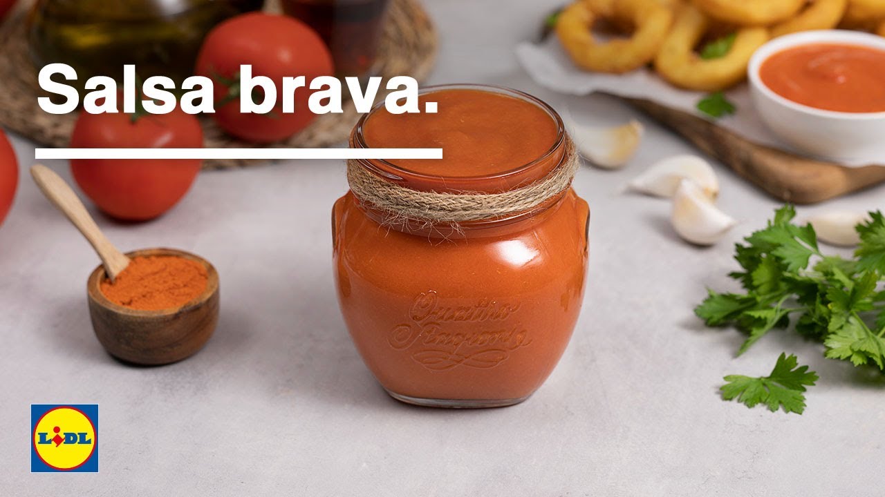 Cómo hacer Salsa Brava🥫🌶 Recetas de Salsas Lidl España YouTube