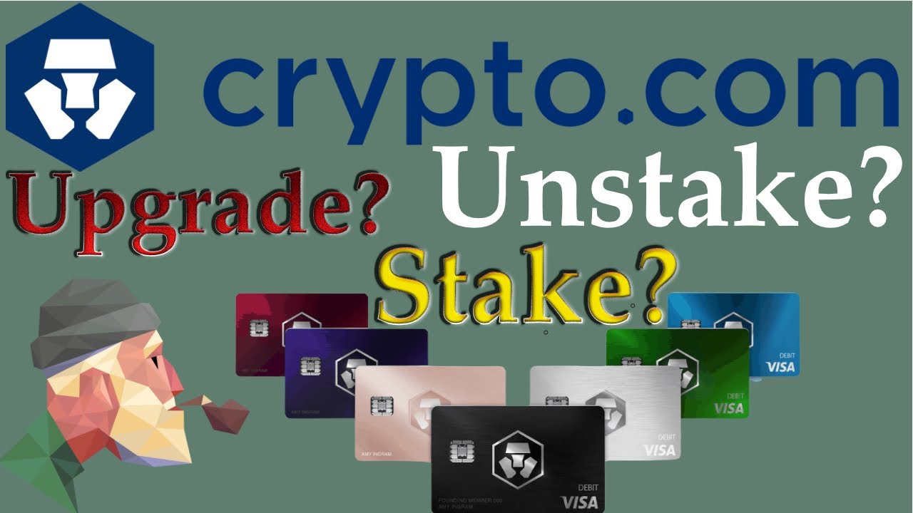 Crypto.com Karte, Stake, Unstake, Upgrade, 180 Tage Sperre, alle Begriffe  erklärt! - YouTube