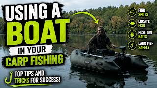 Using a Boat in your Carp Fishing Top Tips and Tricks for success!