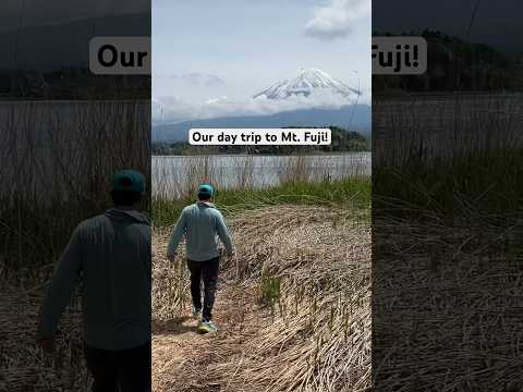 The view at the end!! 😱😱 The perfect day trip itinerary to Mt. Fuji! #japan #travel