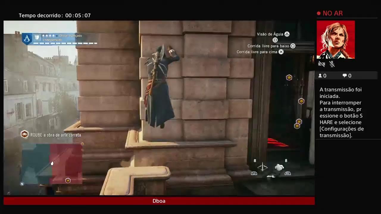 Live jogando, live playing games