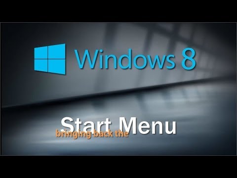 Windows 8/8.1: How to install the "START MENU"