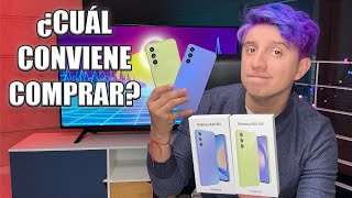 Samsung Galaxy A34 5G vs A54 5G: Comparativa + Unboxing en español