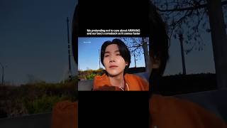 I Dont Care About Bts At All   shorts bts yoongi arirang kpop viral fyp