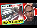 Where is this 14 yr old pianist, Jayden Baker getting all these grown up chords?!