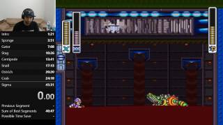 Mega Man X2 Speedrun Practice - August 7, 2016