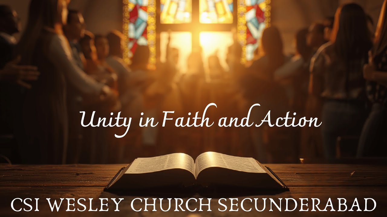 CSI WESLEY CHURCH SEC-BAD | ECUMENICAL SUNDAY: UNITY IN FAITH & ACTION | REV DR D PRASANNA KUMAR