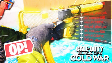 *NEW* AGGRESSIVE MAC 10 BEST CLASS SETUP COLD WAR! | Cold War Best MAC-10 Class (Black Ops Cold War)