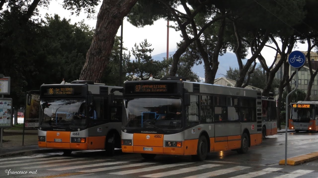 [SOUND] Bredamenarinibus Monocar 231MU Amt Genova Serie 4551/4570