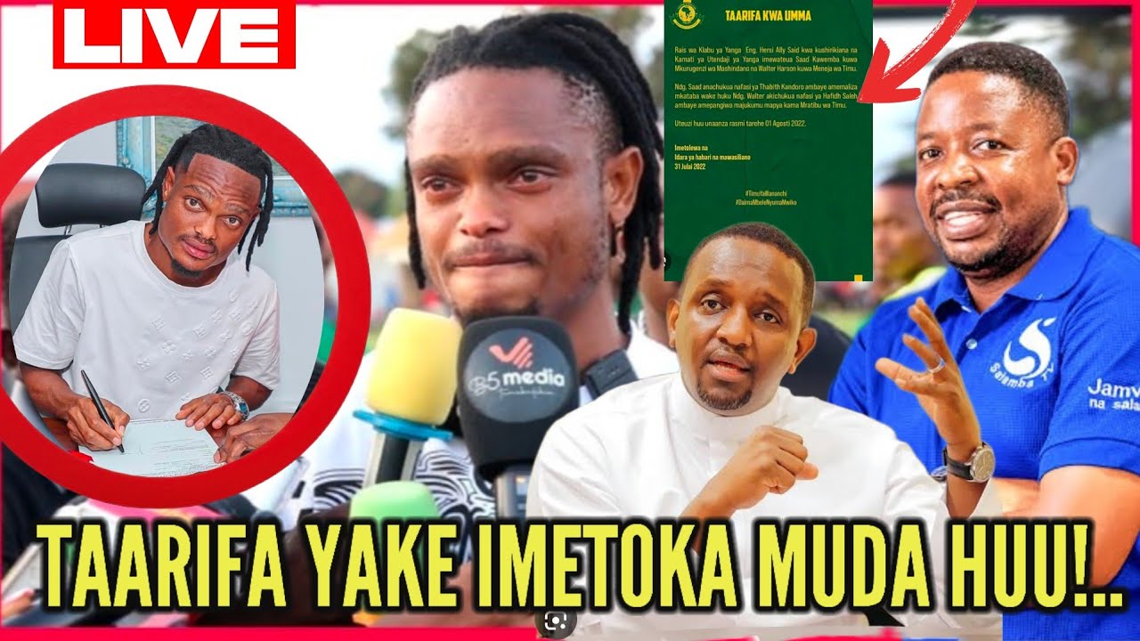 YANGA WAMEFURAHI! SELEMANI MWALIM KALETA SHANGWE MPYA MUDA HUU! AWAFUNGA SIMBA MIDOMO!..