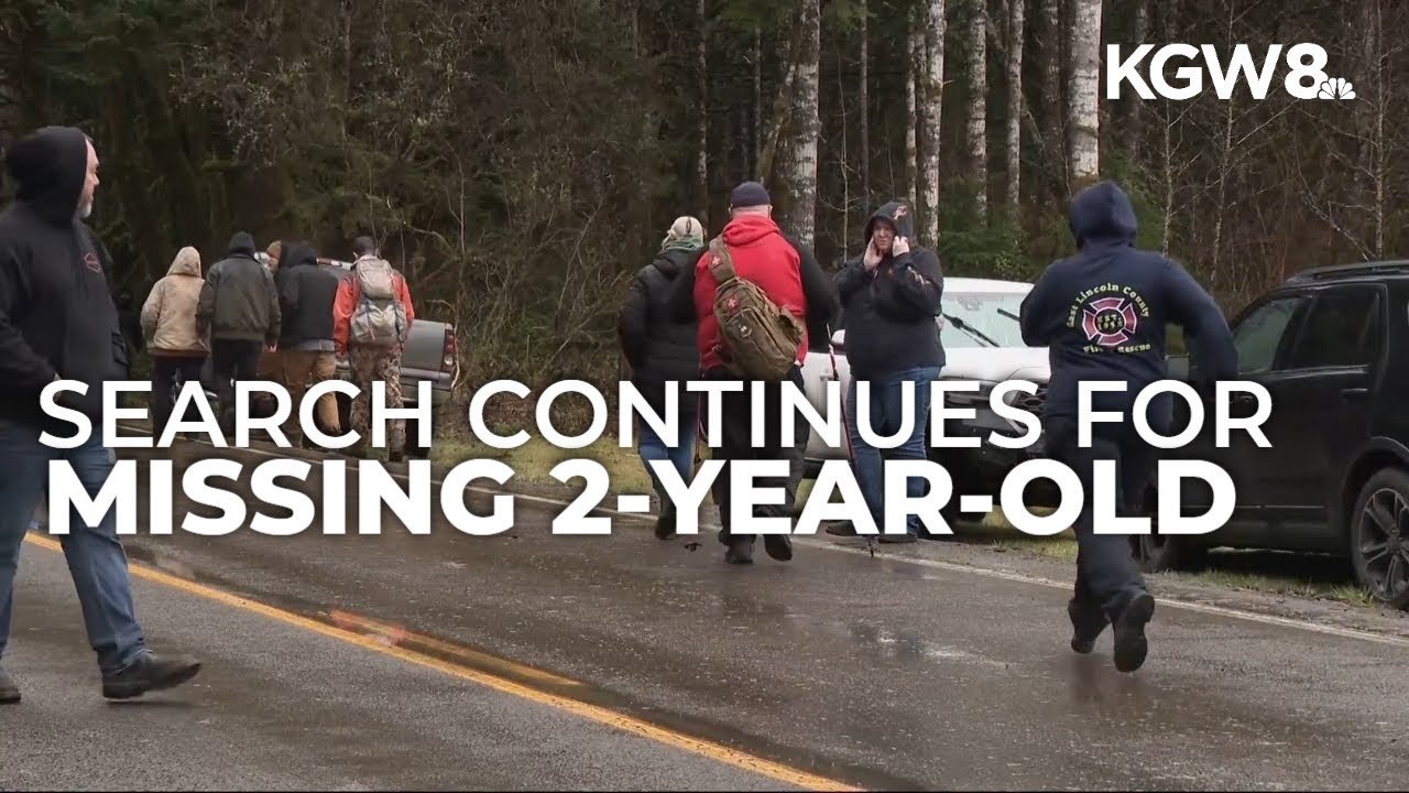 Search continues on 6th day for missing Oregon toddler - YouTube