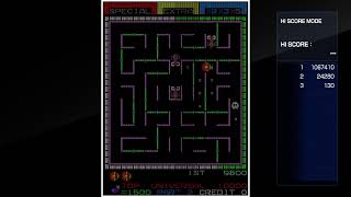 Arcade Archives 2: Lady Bug  (PS5) 1cc Gameplay Sample
