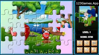 Valentine Day Jigsaw Gameplay & Walkthrough | Free at 123Games.App screenshot 2