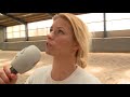 AHA: Annica Hansen beim Voltigieren