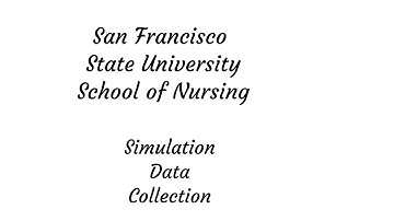 Simulation Data Collection: Attendance Data