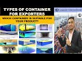 HOW MANY TYPE OF CONTAINERS ARE THERE IN IMPORT EXPORT/SHIPPING/SHIPS | #LOYAUTEIMPORTEXPORTS#EXPORT