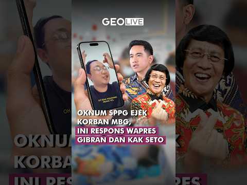 Oknum SPPG ejek korban MBG, Ini respon Wapres Gibran dan Kak Seto!