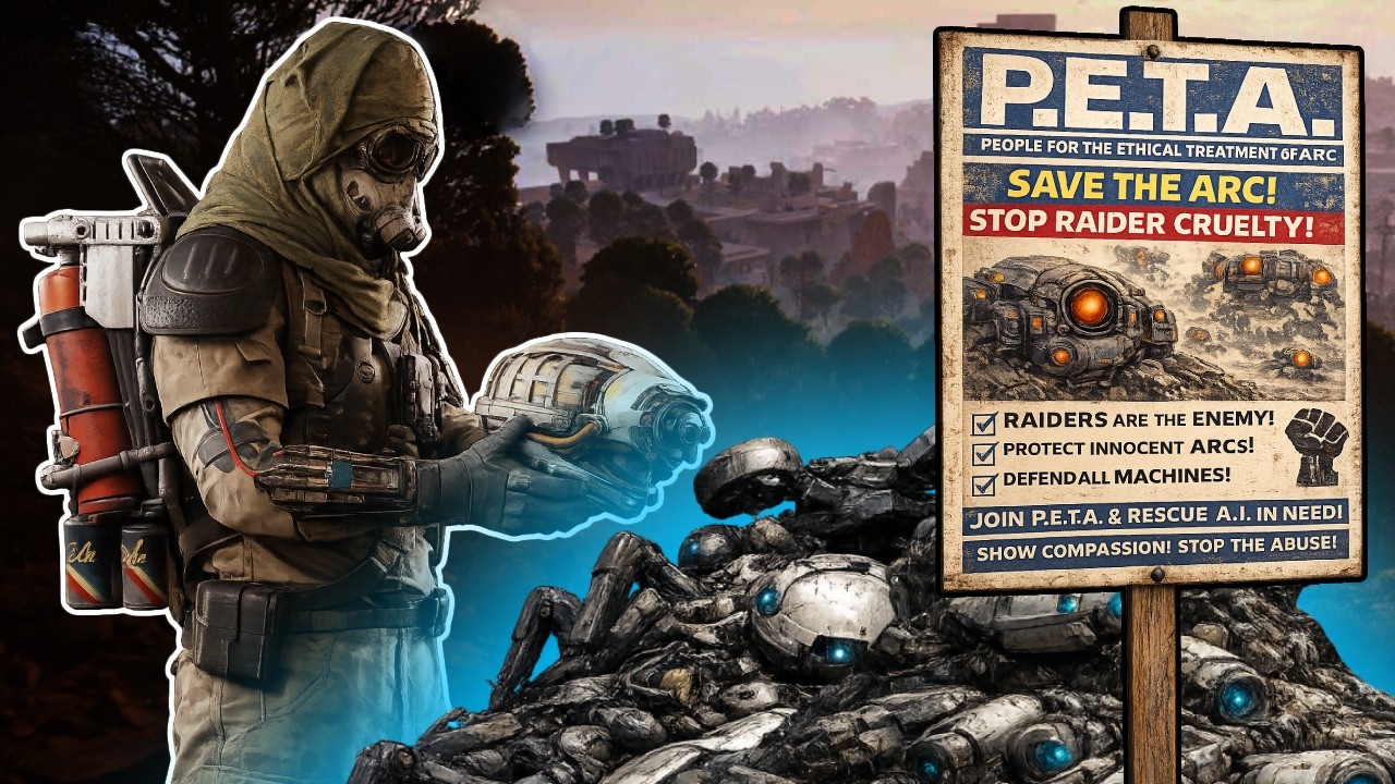 I Started PETA in ARC Raiders (People For Ethical Treatment of ARC)
