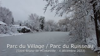 PARC DU VILLAGE & PARC DU RUISSEAU (St-Bruno)