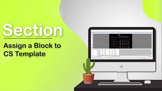 Assign a Block to Cross Section Template