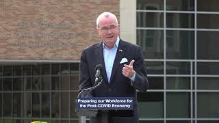 Announcing $14 million in funding to support workforce development programs. WATCH LIVE: