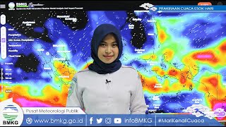 Prakiraan Cuaca Esok Hari, Selasa 25 Februari 2020