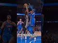 😂💔 Castle Dunked on SGA and did the Dave Chapelle #sga #davechappelle #spurs #okc #nba