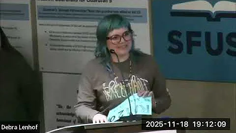 Regular Meeting: Monitoring Workshop, Tuesday, November 18, 2025 #5