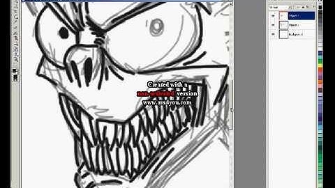 Corel Photopaint Wacom Bamboo Pen Tablet Speed Drawing & Painting