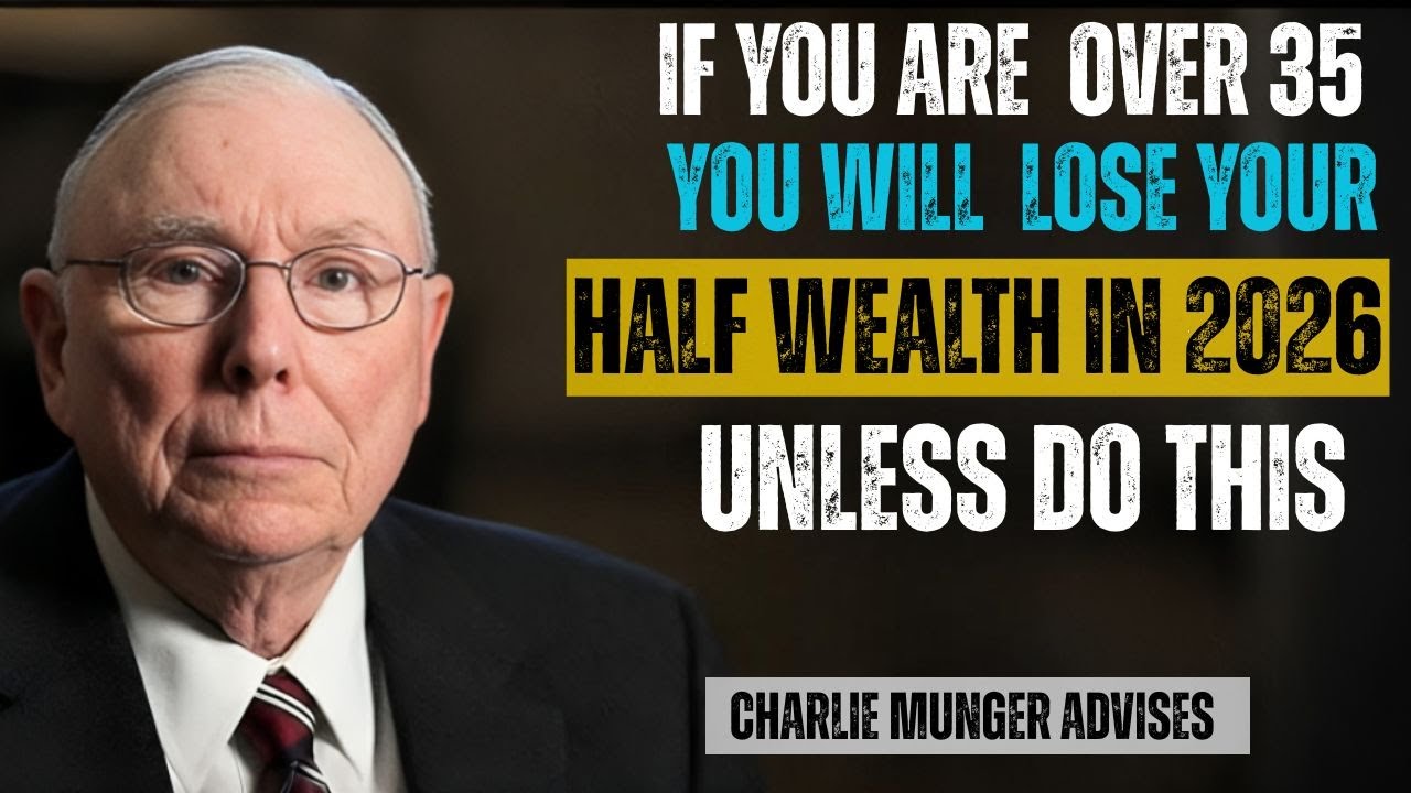 Charlie Munger : Everyone Over 35 Will Lose Money in 2026 (Unless...)
