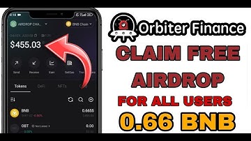 Claim Free Airdrop Orbiter finance OBT ~ 0.66 BNB on Wallet