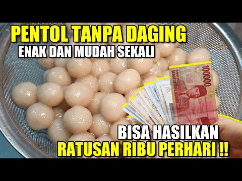 Resep Buat Pentol Tanpa Daging