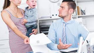 #1: Office with Angry Lady and Screaming Baby