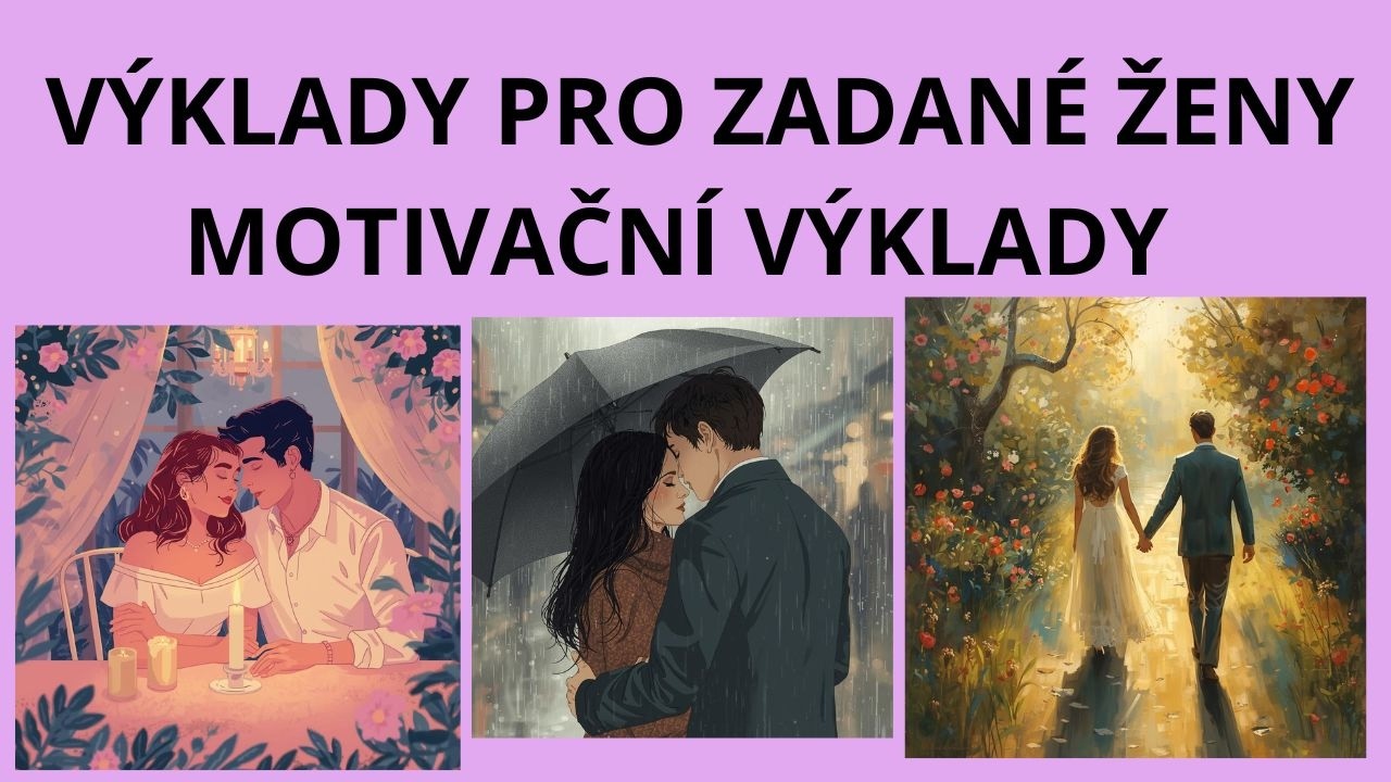 Výklad pro zadané ženy, nadčasový, pokud si tě najde, najde si tě ve správný okamžik , náhoda není