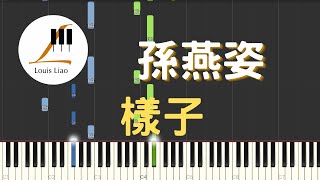 孫燕姿 SunYanZi 樣子 電視劇 要久久愛 主題曲 鋼琴教學 Synthesia 琴譜