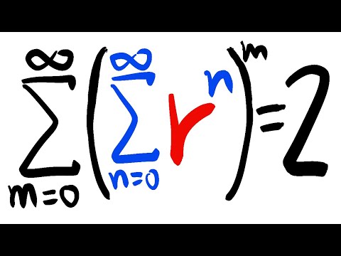 geometric of geometric series equation