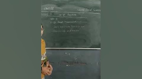 Dt 12/04/2021 subject social science, Class 4,SA 2 Revision . Block  23 and 24.