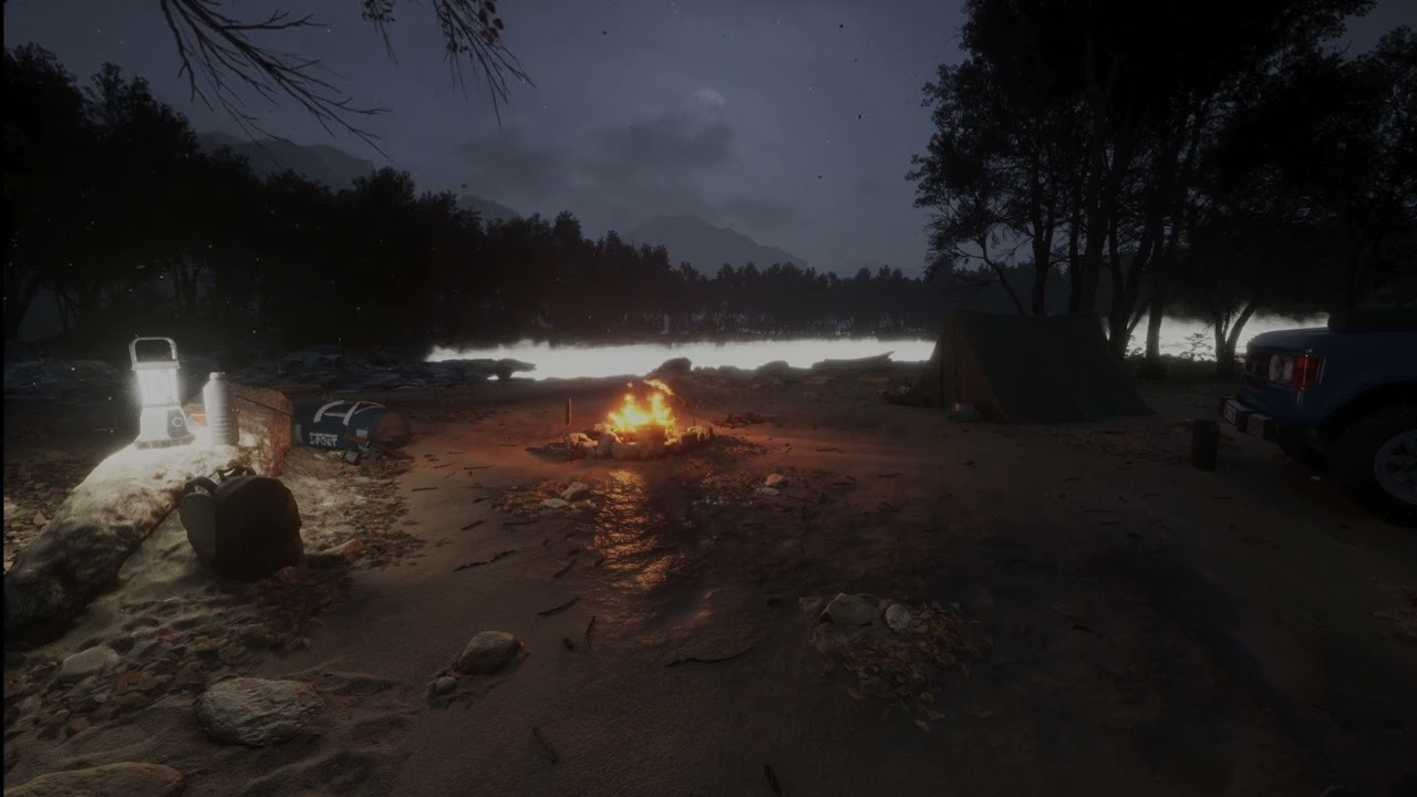 Peaceful Cinematic Guitar & Violin | Autumn Camping Trip