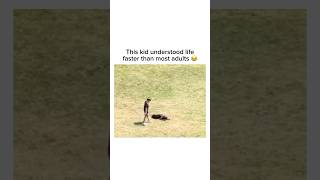 When you can’t walk the dog so you join him.Toddler gives up walking the dog and just vibes #shorts