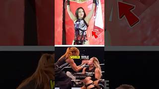 Stephanie Vaquer DETHRONES Liv Morgan To Become Women’s World Champion 😲 #wwe #stephanievaquer