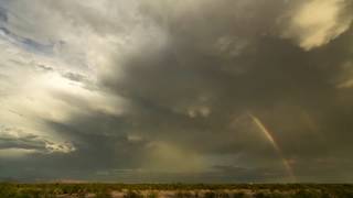 Arizona Monsoon Sunset Time Lapse