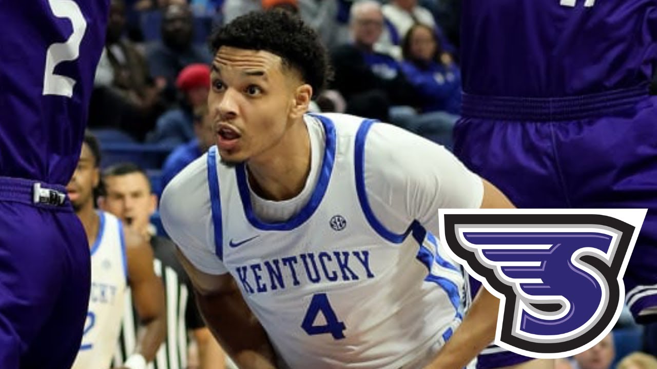 Tre Mitchell Highlights vs Stonehill (11/17/2023 - Wildcat Challenge)