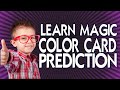 LEARN BEGINNER MAGIC: Color Card Prediction