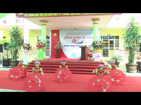 Video TRƯỜNG TIỂU HỌC HỒ TÙNG MẬU CHÀO MỪNG NGÀY NHÀ GIÁO VN... - youtube